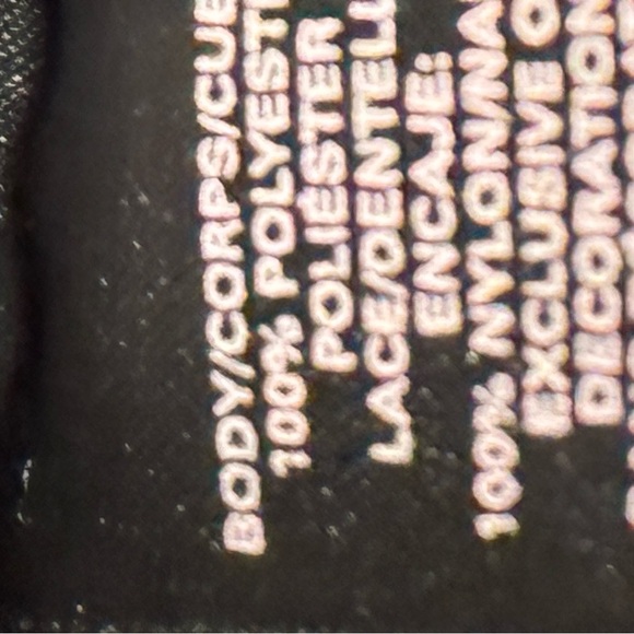 VICTORIA’S‎ SECRET Black Silky Lace Slip Dress Lingerie Sexy Size M Feminine - Picture 8 of 9